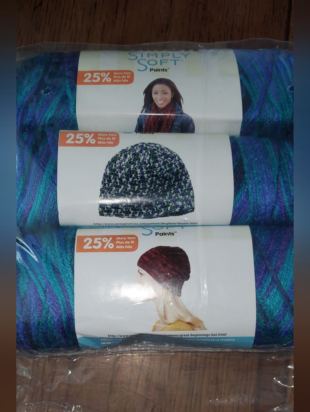 Caron simply soft oceana yarn 3 pack